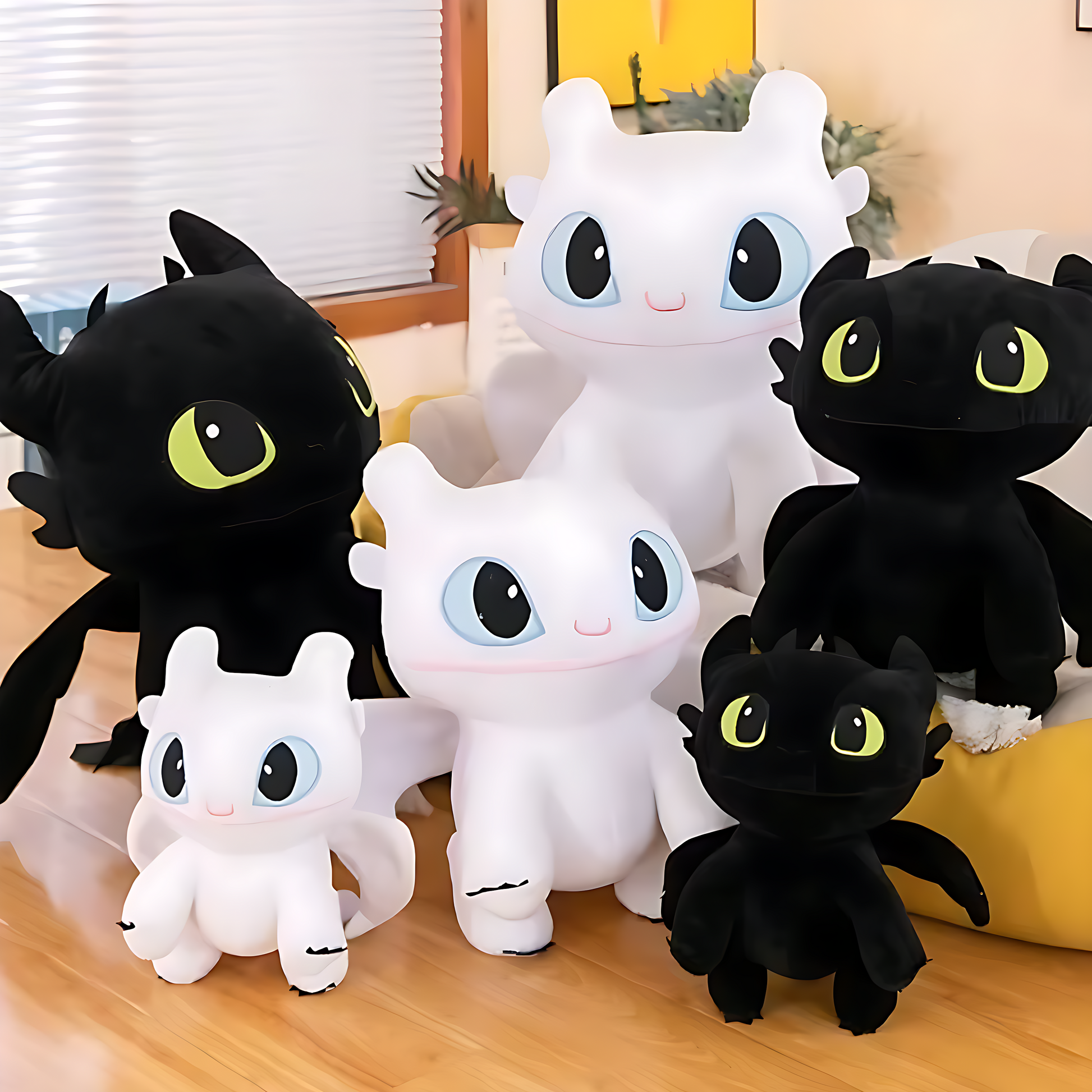 Set of plush dragons - perfect for gifts